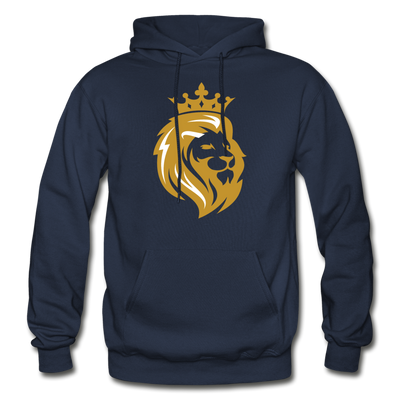 Lion Crown Hoodie - navy