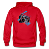 Abstract boombox Hoodie - red