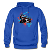 Abstract boombox Hoodie - royal blue