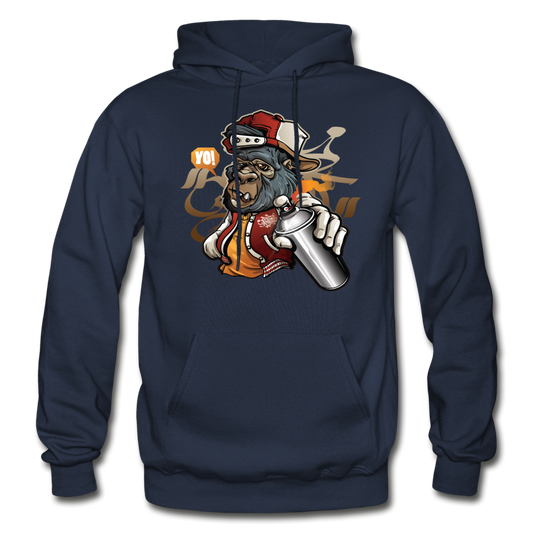 Hip Gorilla Graffiti Artist Hoodie - navy