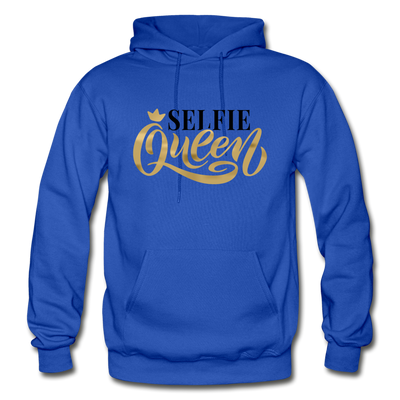 Selfie Queen Hoodie - royal blue