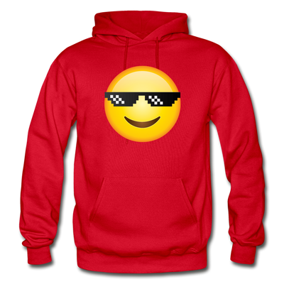 Cool Emoji Hoodie - red