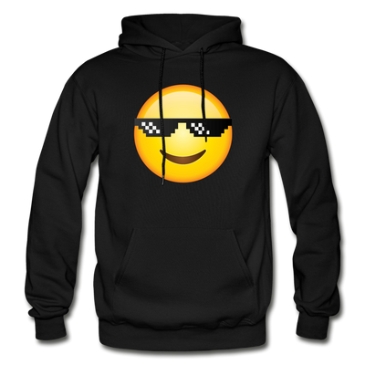 Cool Emoji Hoodie - black