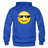 Cool Emoji Hoodie - royal blue