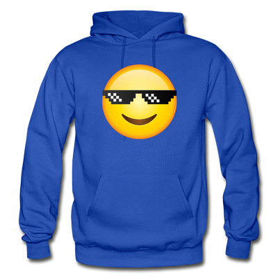 Cool Emoji Hoodie - royal blue