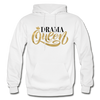 Drama Queen Hoodie - white