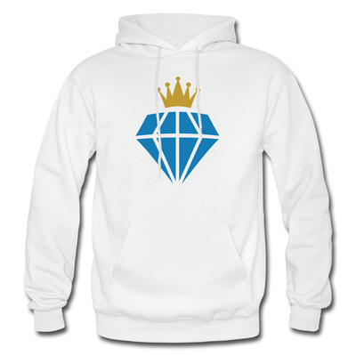 Diamond Crown Hoodie - white