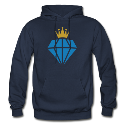 Diamond Crown Hoodie - navy
