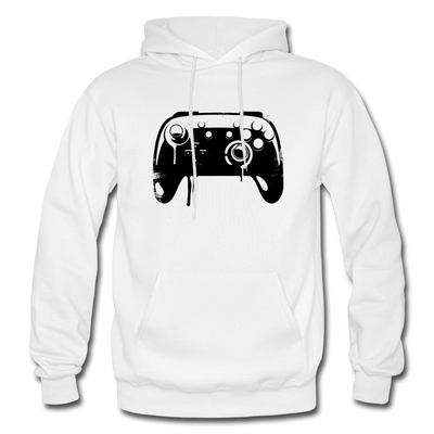 Video Game Controller Hoodie - white