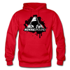 Abstract Underground Hoodie - red