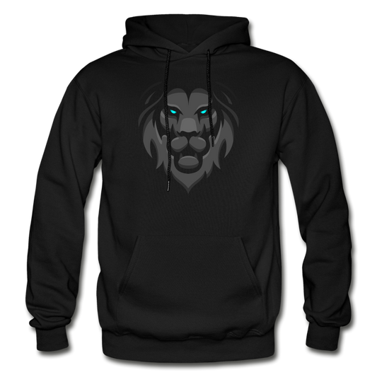 Dark Lion Hoodie - black