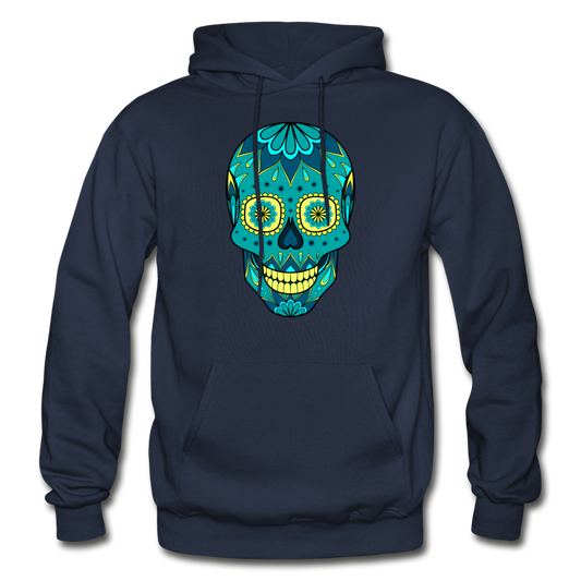 Sugar Skull Hoodie - navy