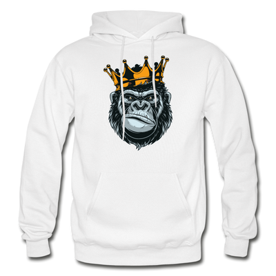 Gorilla Crown Hoodie - white