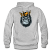 Gorilla Crown Hoodie - heather gray