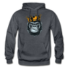 Gorilla Crown Hoodie - charcoal gray