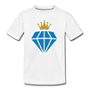 Diamond Crown Kids T-Shirt - white