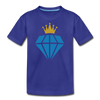 Diamond Crown Kids T-Shirt - royal blue