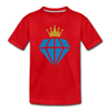 Diamond Crown Kids T-Shirt - red