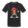 Hip Hop Monkey Kids T-Shirt - black