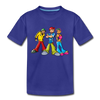 Hip Hop Cartoons Kids T-Shirt - royal blue