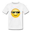 Cool Emoji Kids T-Shirt - white