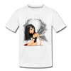 Fairy Girl Cartoon Kids T-Shirt - white