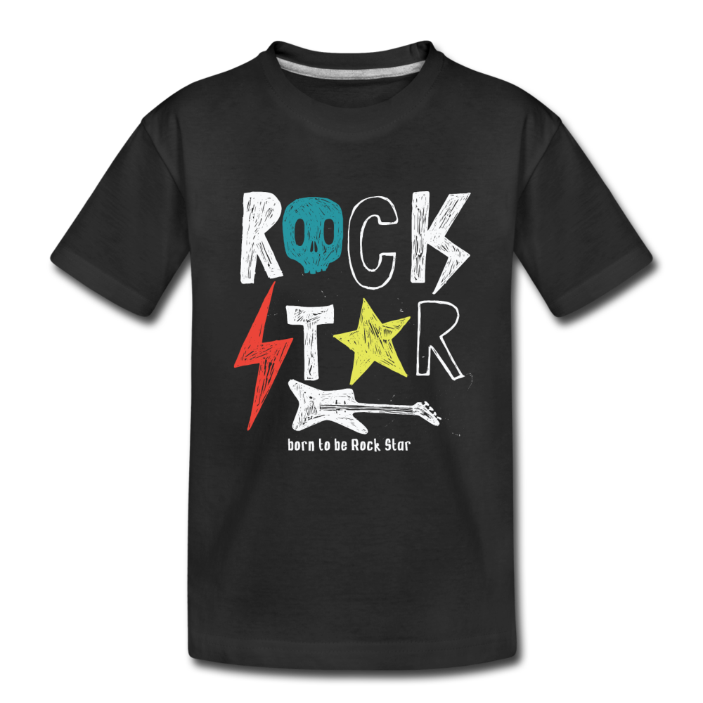 Rock Star Kids T-Shirt - black