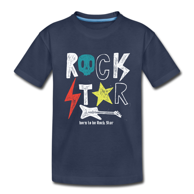Rock Star Kids T-Shirt - navy