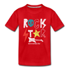 Rock Star Kids T-Shirt - red