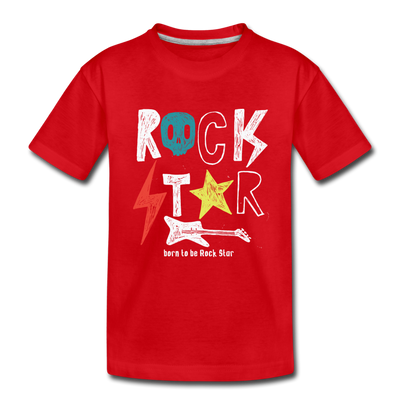 Rock Star Kids T-Shirt - red
