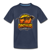 Dinosaurs World Kids T-Shirt - navy