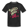 Wild Girl Kids T-Shirt - black