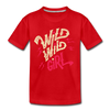 Wild Girl Kids T-Shirt - red