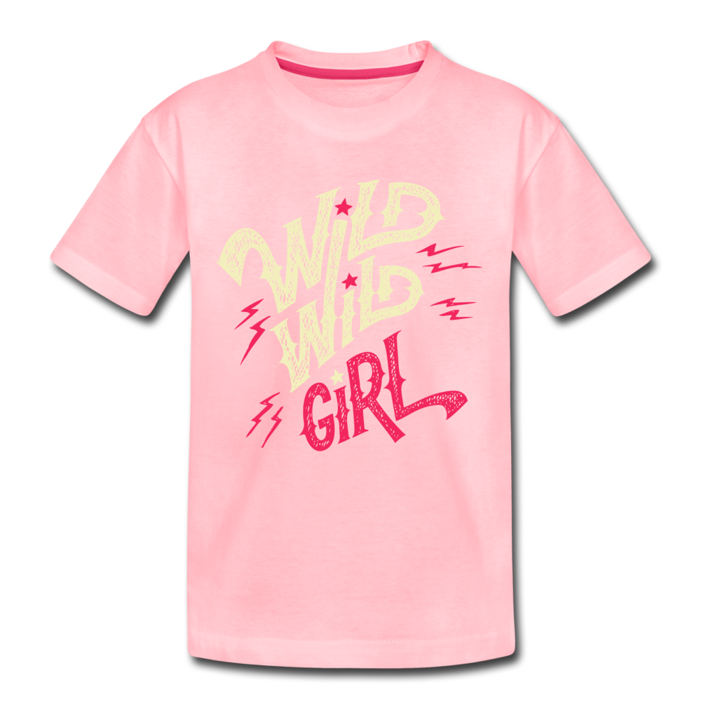 Wild Girl Kids T-Shirt - pink