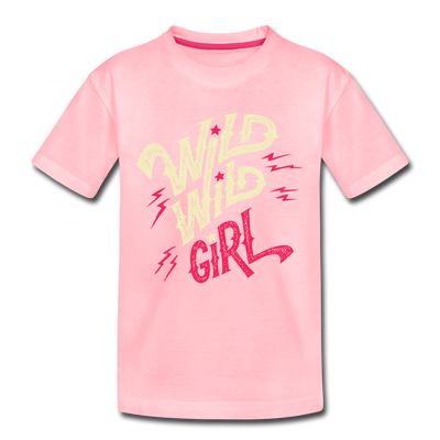 Wild Girl Kids T-Shirt - pink