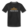 Princess Crown Kids T-Shirt - black