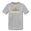 Princess Crown Kids T-Shirt - heather gray