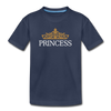 Princess Crown Kids T-Shirt - navy