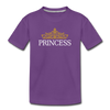 Princess Crown Kids T-Shirt - purple