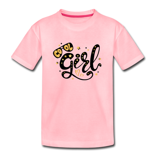 Cool Girl Kids T-Shirt - pink