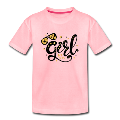 Cool Girl Kids T-Shirt - pink