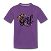 Cool Girl Kids T-Shirt - purple