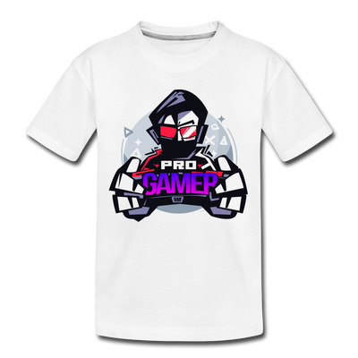 Pro Gamer Kids T-Shirt - white