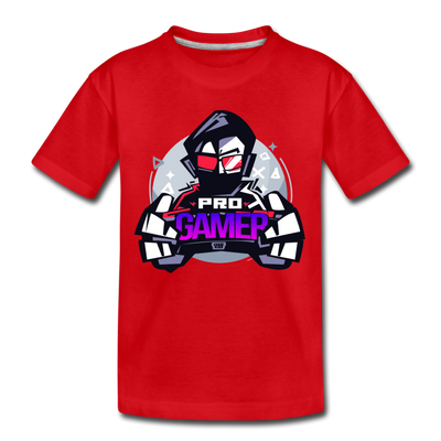 Pro Gamer Kids T-Shirt - red