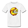 Baseball Face Kids T-Shirt - white