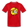 Baseball Face Kids T-Shirt - red