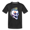 Punk Rockstar Skull Kids T-Shirt - black