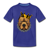 Pitbull Crown Kids T-Shirt - royal blue