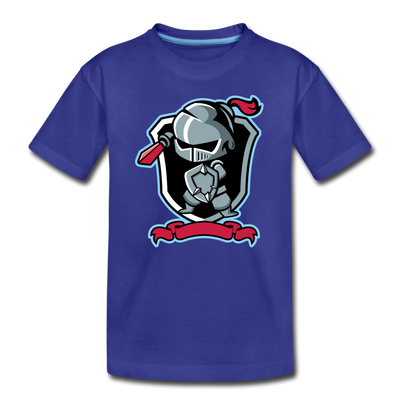 Knight cartoon Kids T-Shirt - royal blue