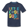 Little Cool Dude Kids T-Shirt - navy
